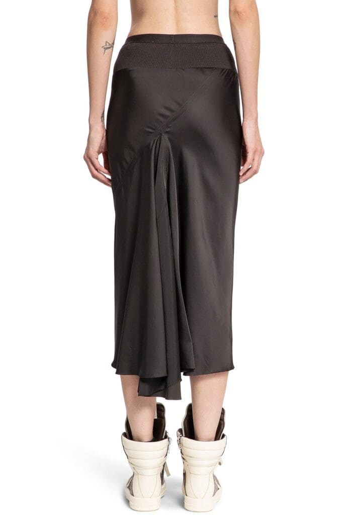 RICK OWENS Porterville A Line Bias Skirt