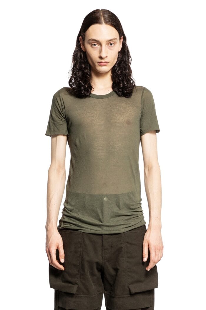 RICK OWENS Porterville Basic Short Sleeve Tee