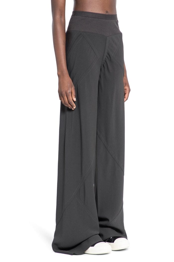 RICK OWENS Porterville Bias Viscose Trousers