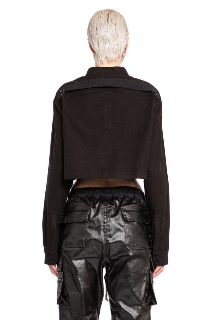 RICK OWENS Porterville Cropped Outershirt