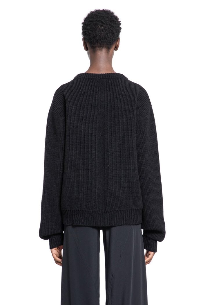 RICK OWENS Porterville Eclipse Sweater In Heavyweight Wool