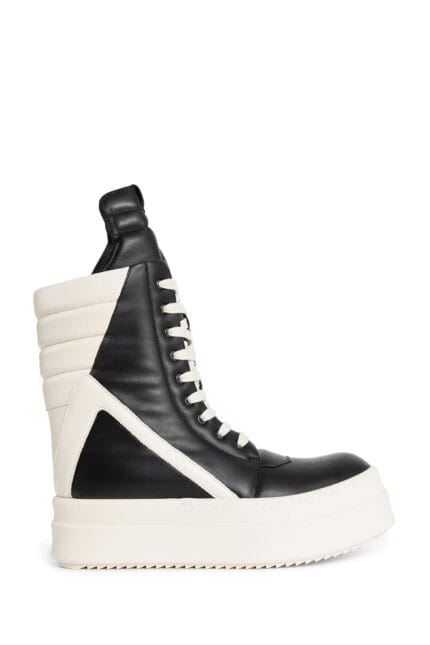 RICK OWENS Porterville Mega Geobasket In Full Grain Calf