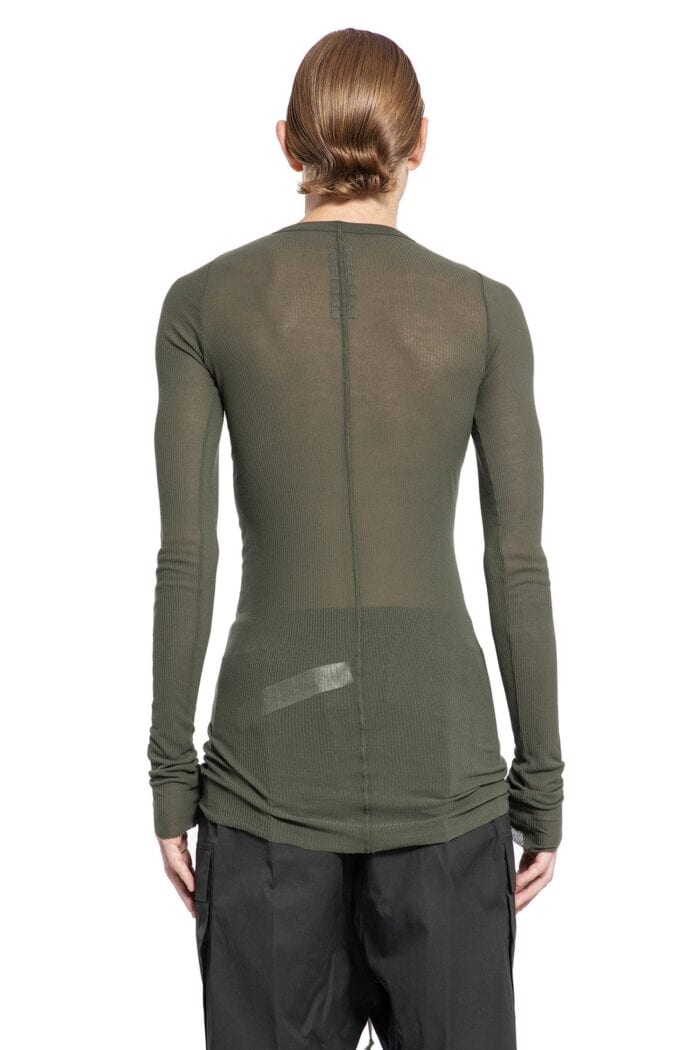 RICK OWENS Porterville Rib Long Sleeve Tee