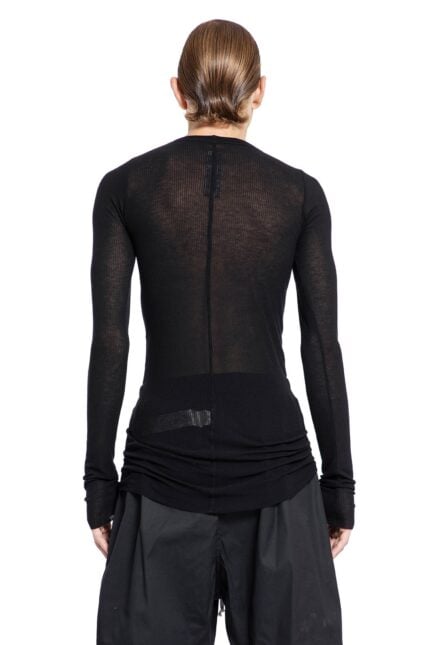 RICK OWENS Porterville Rib Long Sleeve Tee