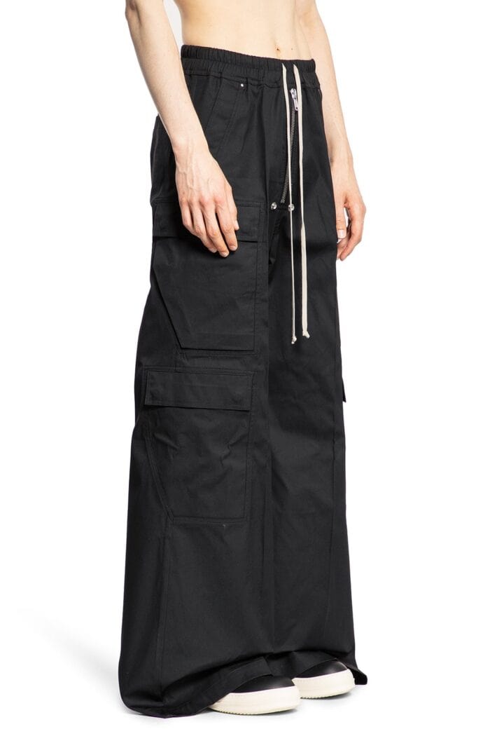 RICK OWENS Portervillle Cargobelas In Heavy Cotton Poplin