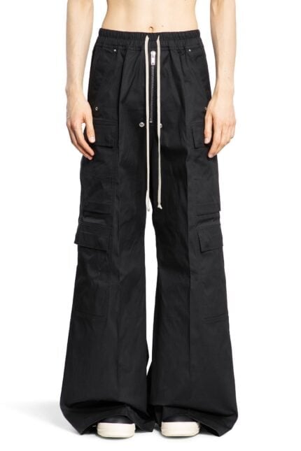 RICK OWENS Portervillle Cargobelas In Heavy Cotton Poplin