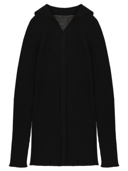 RICK OWENS RIBBED "TABARD" KNIT