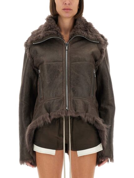RICK OWENS SHEEPSKIN JACKET "EXPLODER JKT"