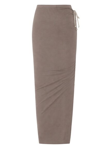 RICK OWENS SKIRT WITH SIDE SLIT