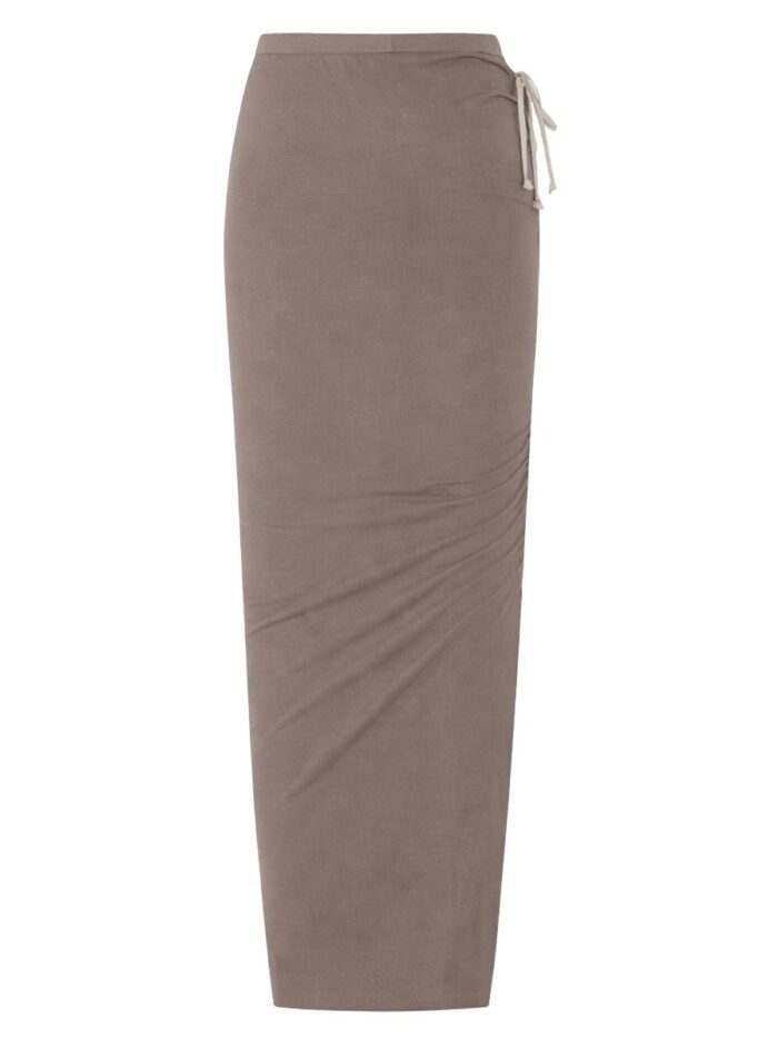 RICK OWENS SKIRT WITH SIDE SLIT