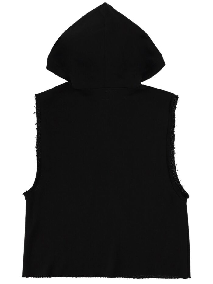 RICK OWENS "SL HOODIE" TOP