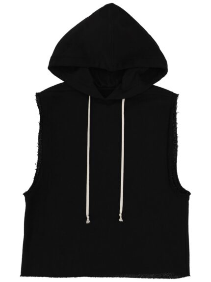 RICK OWENS "SL HOODIE" TOP