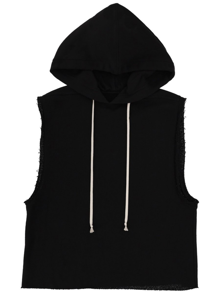 RICK OWENS "SL HOODIE" TOP