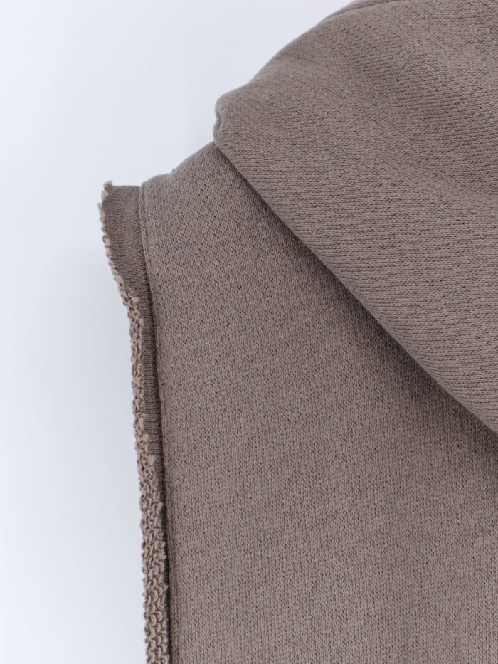 RICK OWENS Sleeveless Organic Cotton Sweatshirt