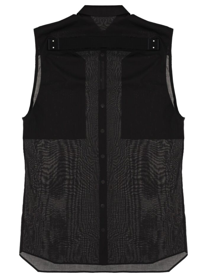 RICK OWENS SLEEVELESS SHIRT "JUMBO SL"