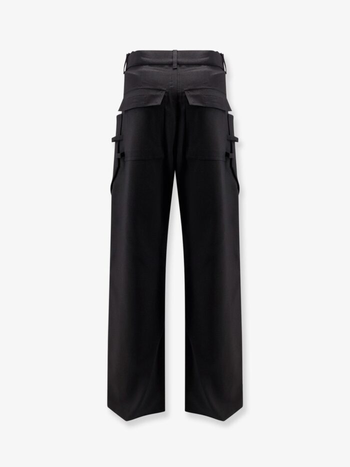 RICK OWENS Stefan Cargo Virgin Wool Trousers