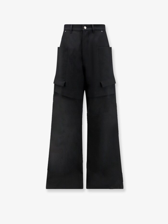 RICK OWENS Stefan Cargo Virgin Wool Trousers