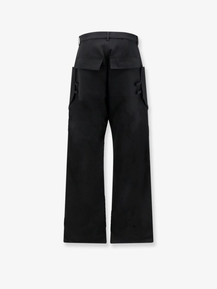 RICK OWENS Stefan Cargo Virgin Wool Trousers