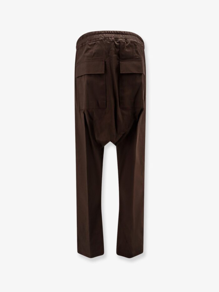 RICK OWENS Stretch Cotton Trousers