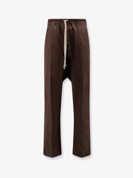 RICK OWENS Stretch Cotton Trousers