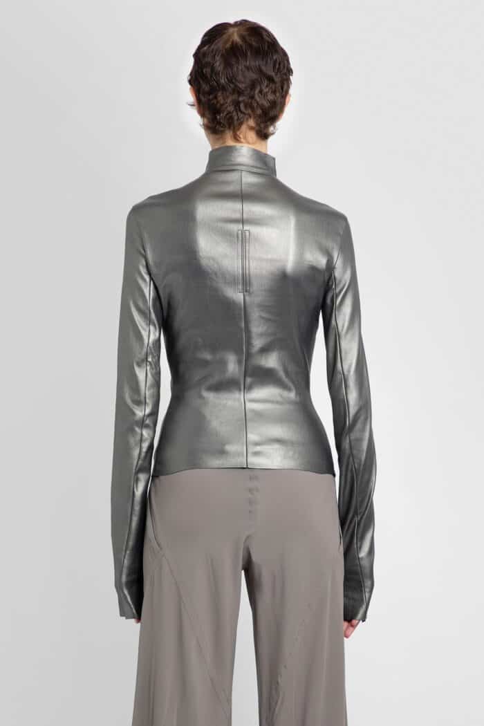 RICK OWENS Stretch Lambskin Lido Gary Jacket