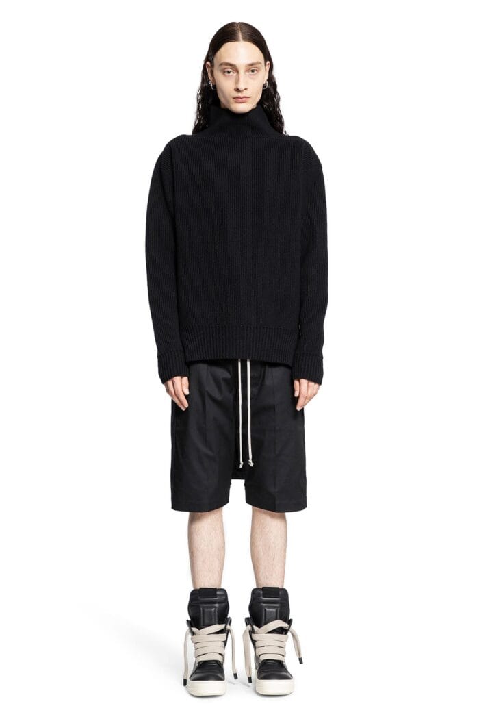 RICK OWENS Tabard Top In Wool