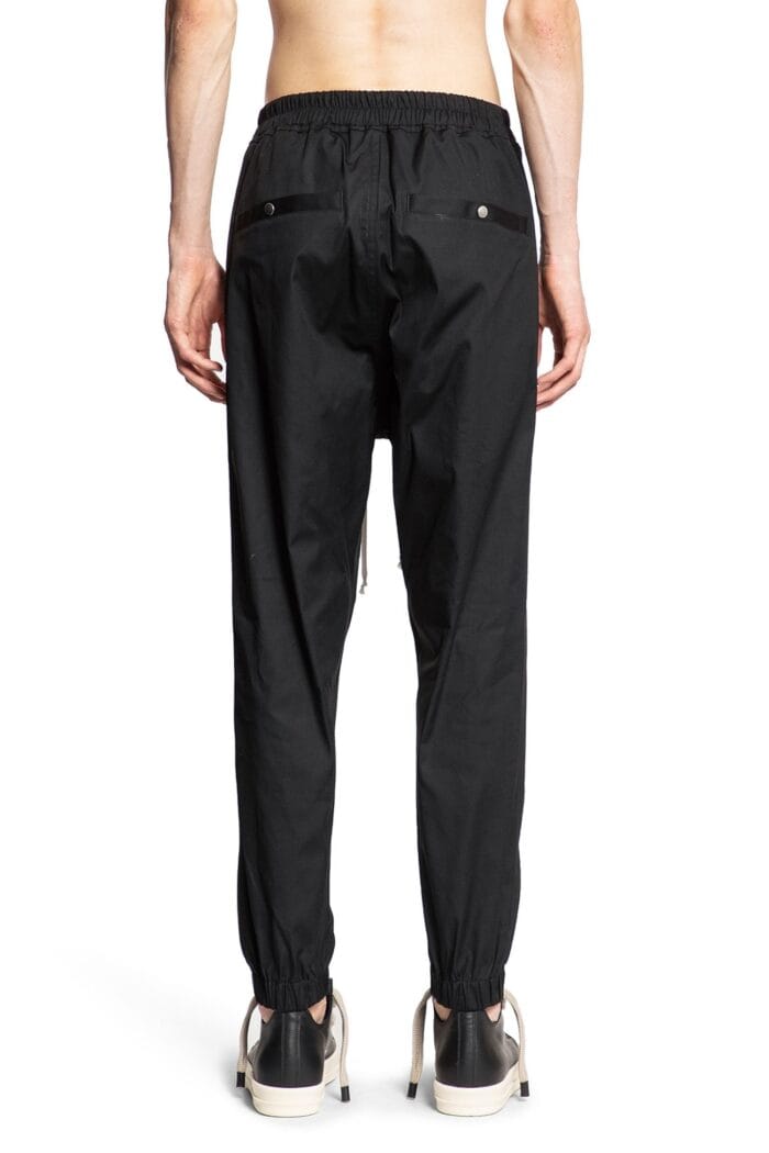 RICK OWENS Tectual Track Pants In Heavy Cotton Poplin