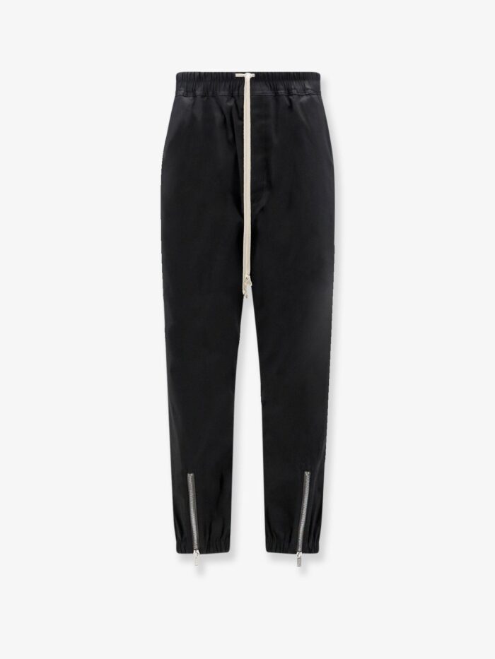 RICK OWENS Tecuatl Track Cotton Blend Pants