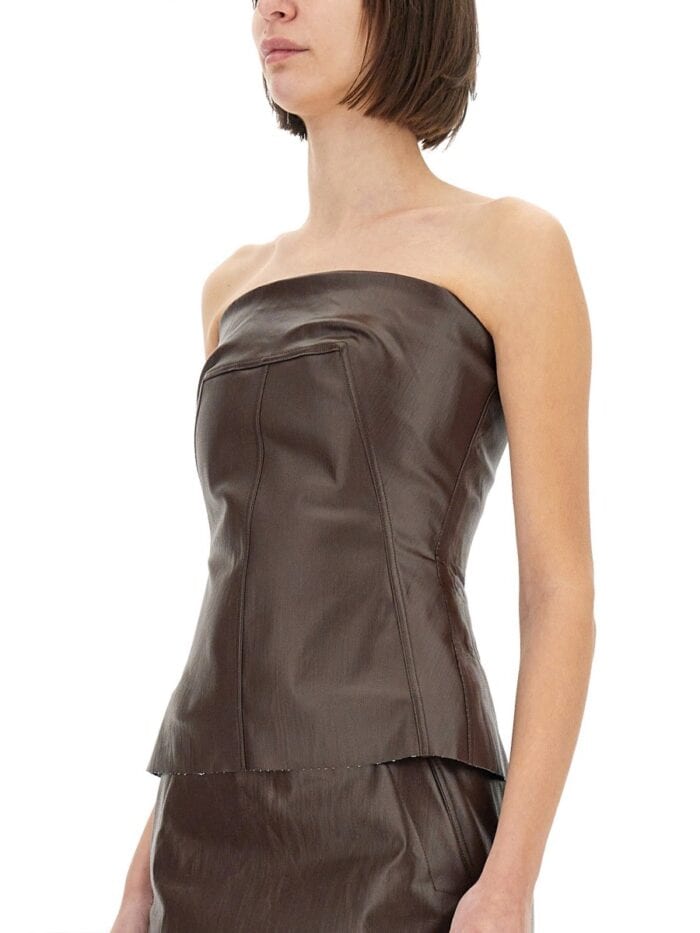 RICK OWENS TOP BUSTIER