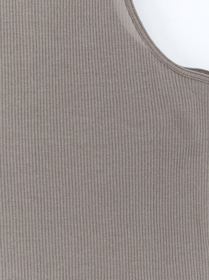 RICK OWENS Tower Cotton And Silk Blend Tank Top