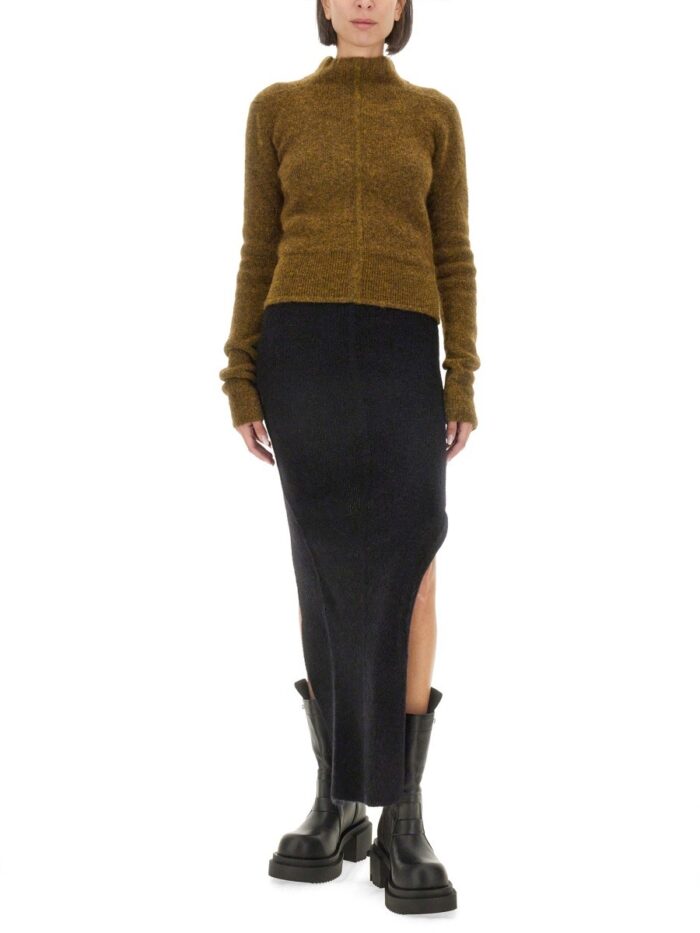 RICK OWENS TURTLENECK SHIRT