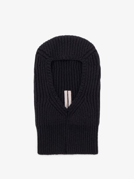 RICK OWENS Virgin Wool Balaclava Hat