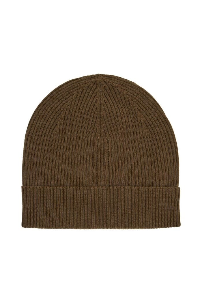 RICK OWENS Virgin Wool Beanie Hat In Eight