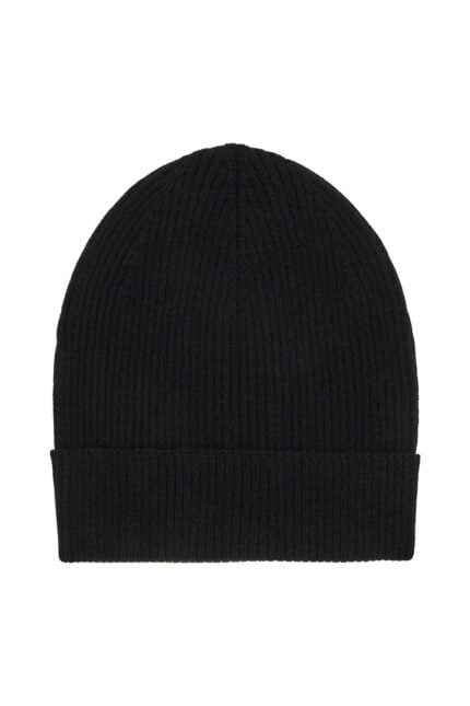 RICK OWENS Virgin Wool Beanie Hat In Eight