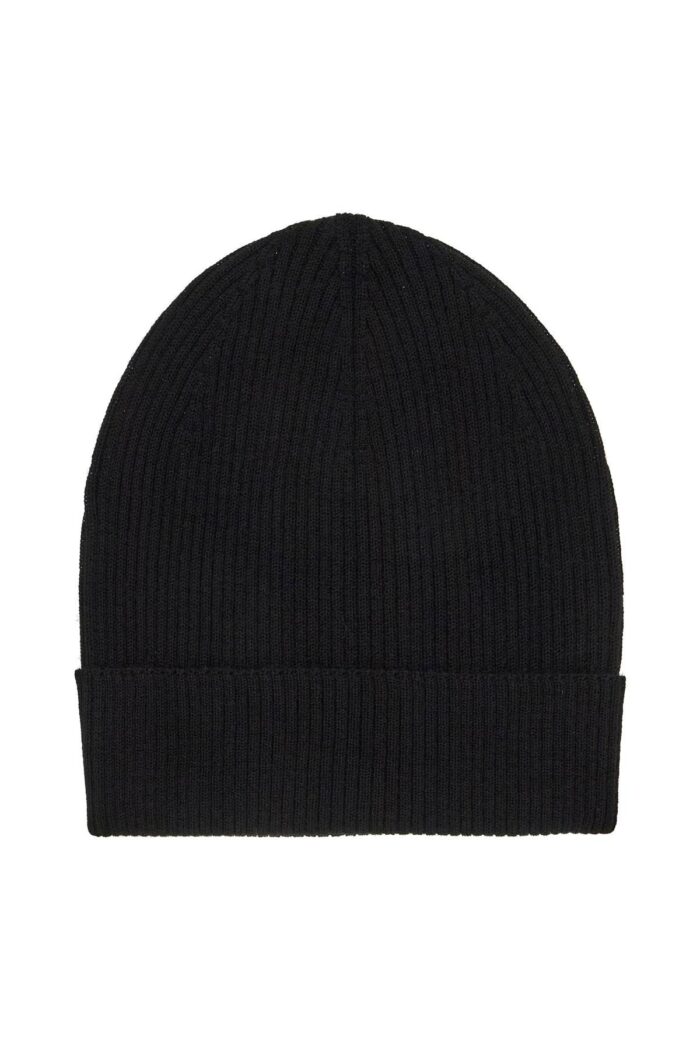 RICK OWENS Virgin Wool Beanie Hat In Eight