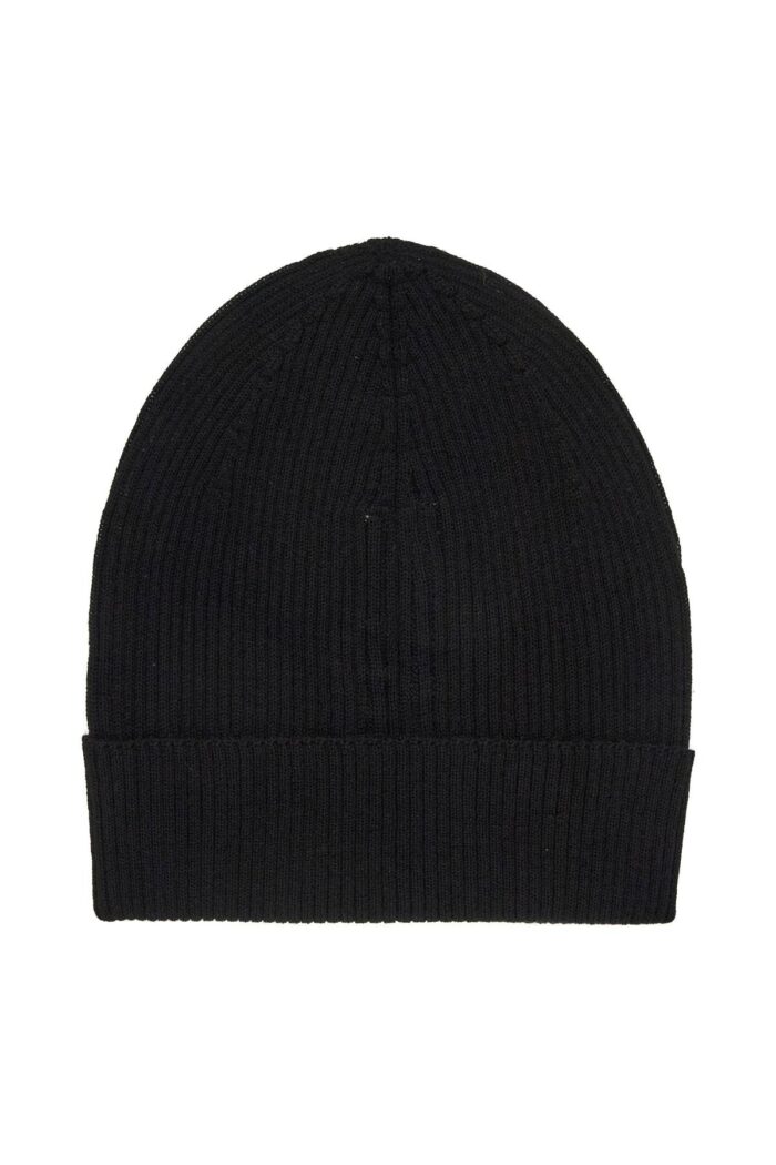 RICK OWENS Virgin Wool Beanie Hat In Eight