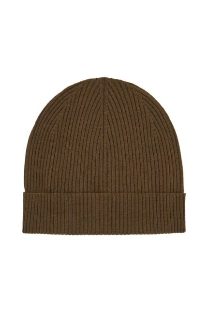 RICK OWENS Virgin Wool Beanie Hat In Eight