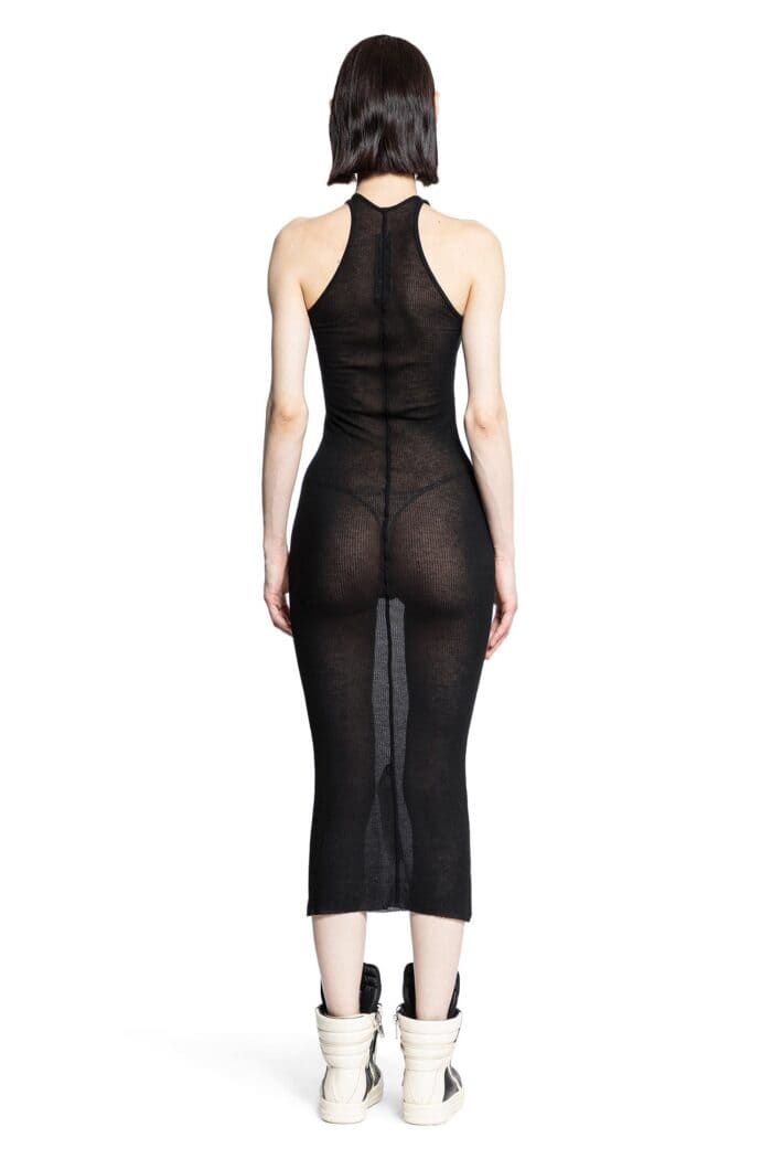 RICK OWENS Viscose Silk Rib Jersey