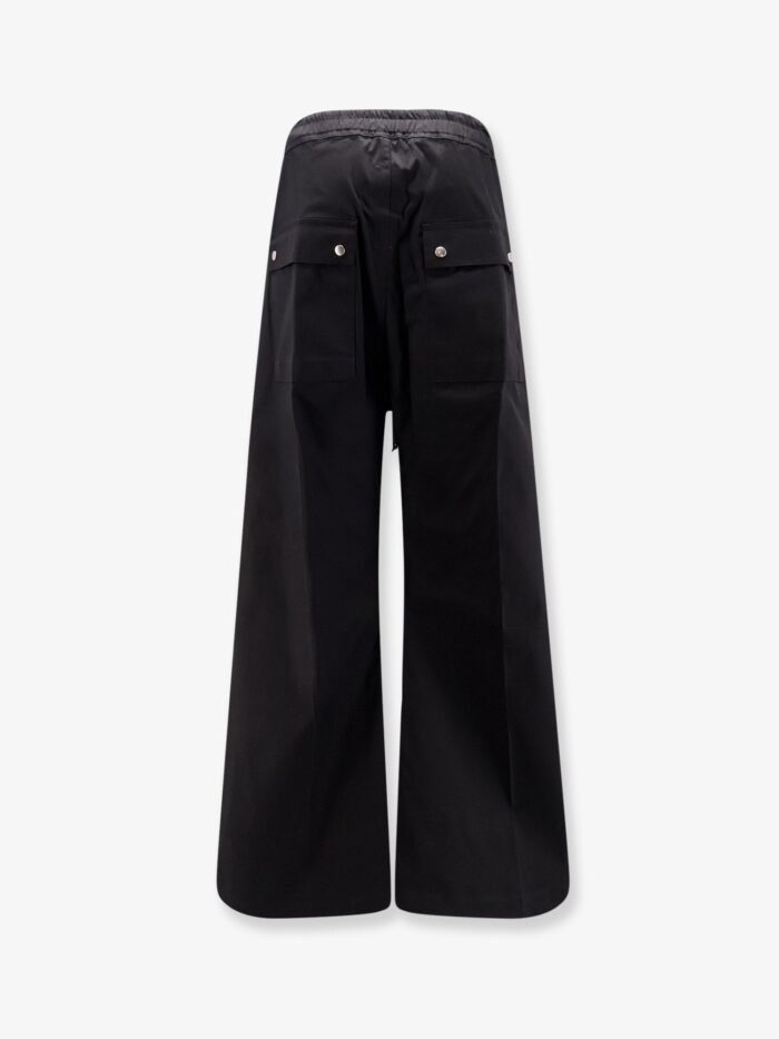RICK OWENS Wide Bela Certified Cotton Trousers