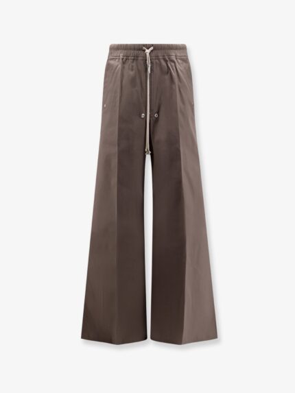 RICK OWENS Wide Bela Certified Cotton Trousers