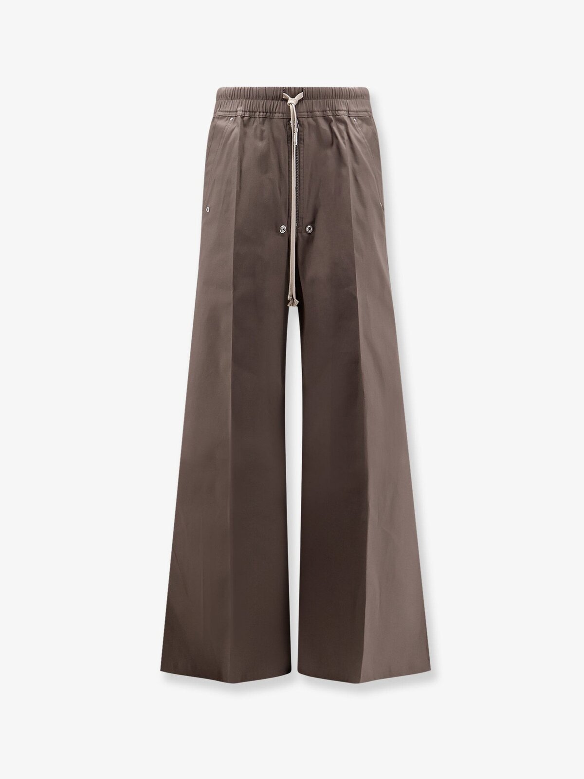 RICK OWENS Wide Bela Certified Cotton Trousers