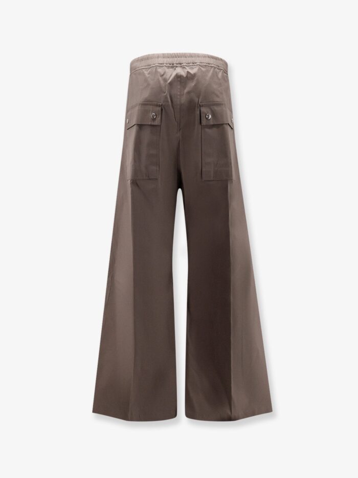 RICK OWENS Wide Bela Certified Cotton Trousers