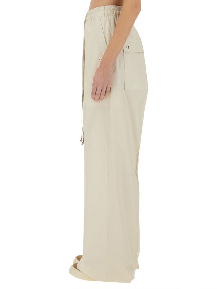 RICK OWENS WIDE LEG PANTS