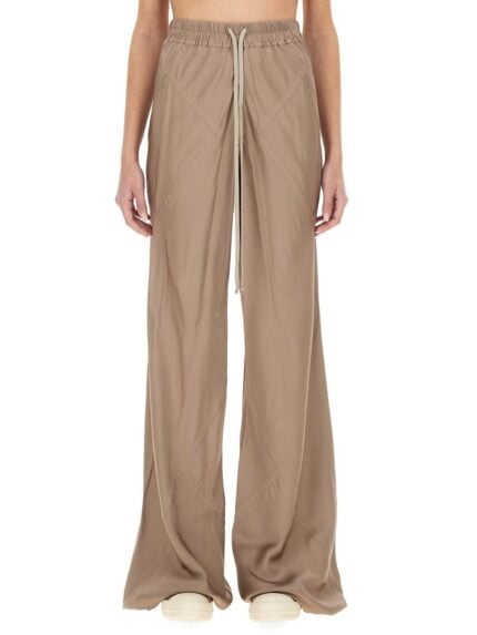 RICK OWENS WIDE LEG PANTS