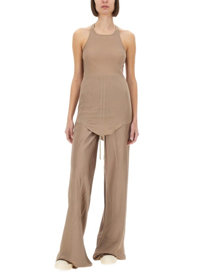 RICK OWENS WIDE LEG PANTS