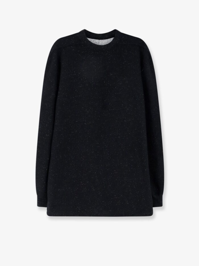 rick owens wool and cotton blend sweater RICK OWENS Wool And Cotton Blend Sweater