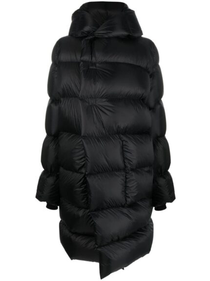 RICK OWENS Woven Down Coat