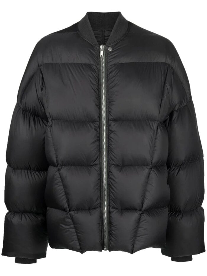 RICK OWENS Woven Down Jacket