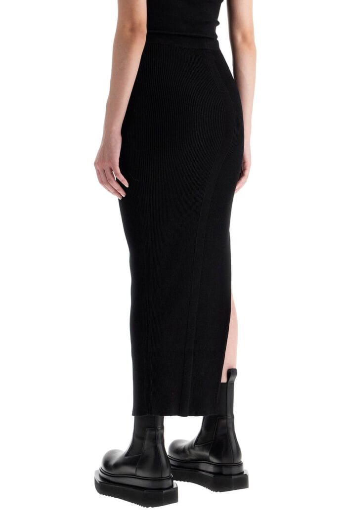 RICK OWENS 'ziggy Knit Skirt