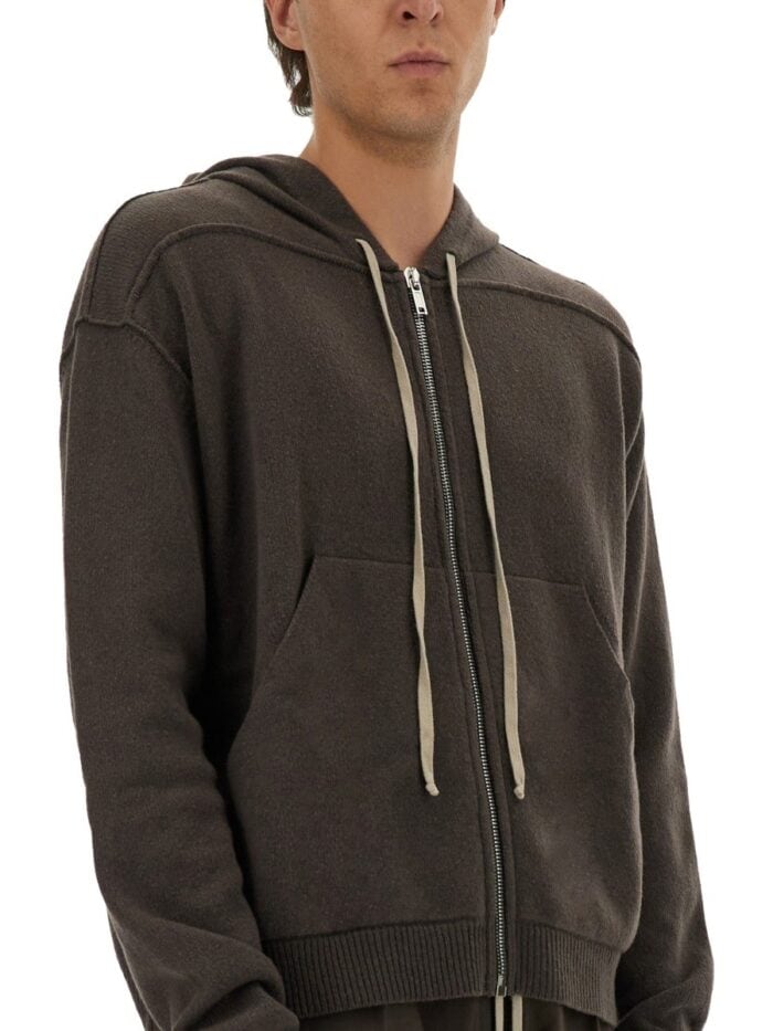 RICK OWENS ZIPPER HOODIE